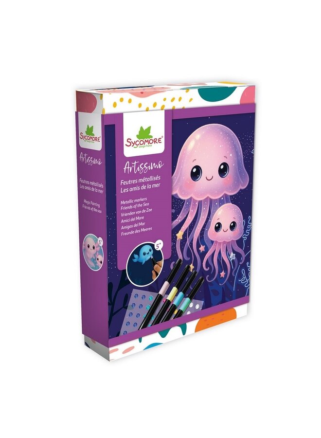 Sycomore - Artissimo - Metallic markers - Ocean babies