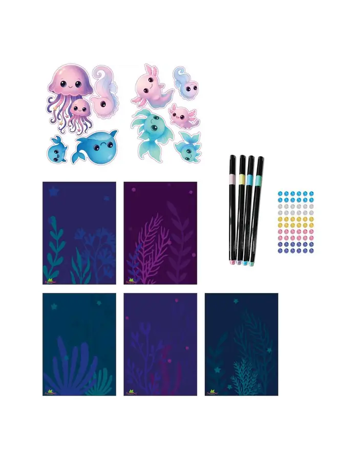 Sycomore - Artissimo - Metallic markers - Ocean babies