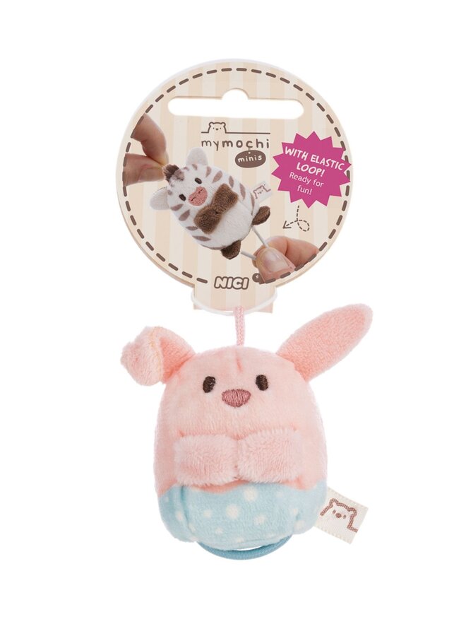NICI - Mymochi mini's - Bunny Pibu w. dots (#4)