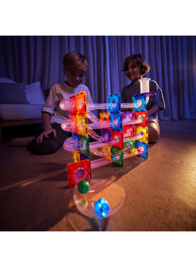 Cleverclixx - Ball run dazzling lights pack intense - 100 pieces