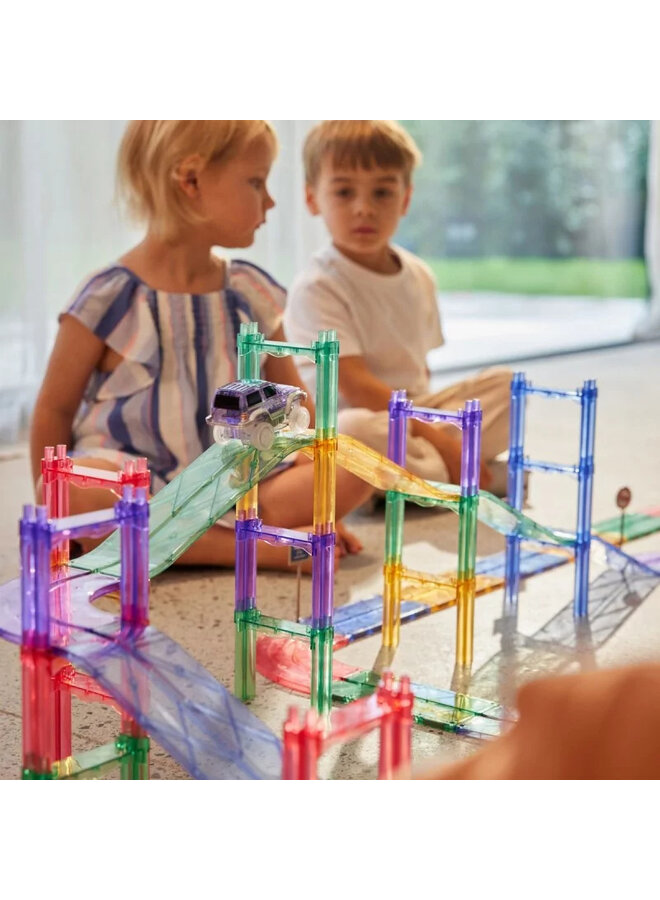 Cleverclixx - Large race track pastel - 80 pieces