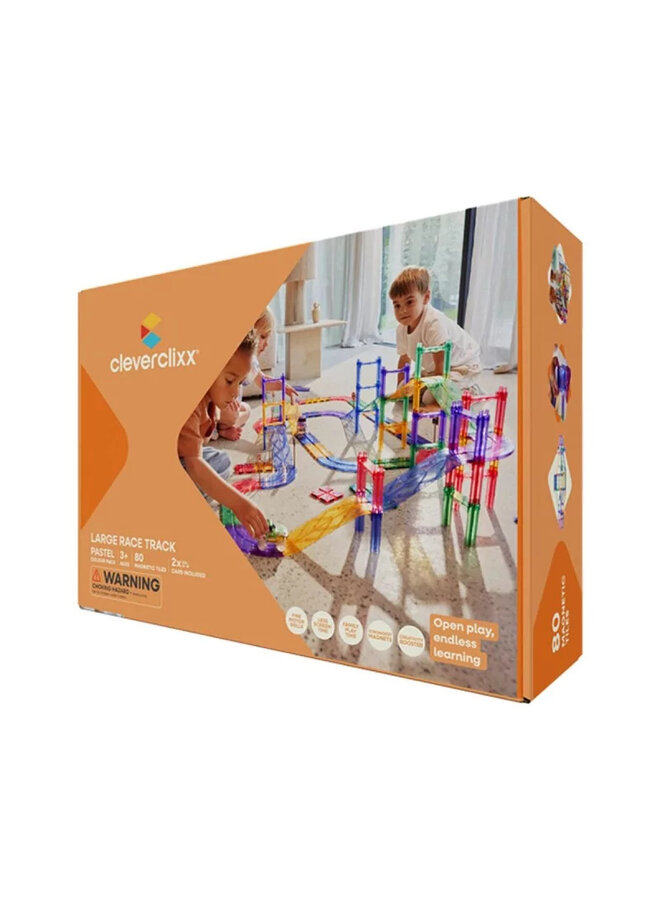 Large race track pastel - 80 pieces