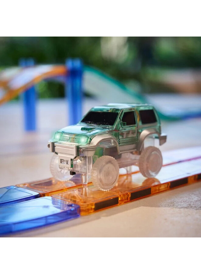 Cleverclixx - Race track car - Green