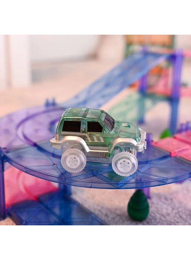 Cleverclixx - Race track car - Green