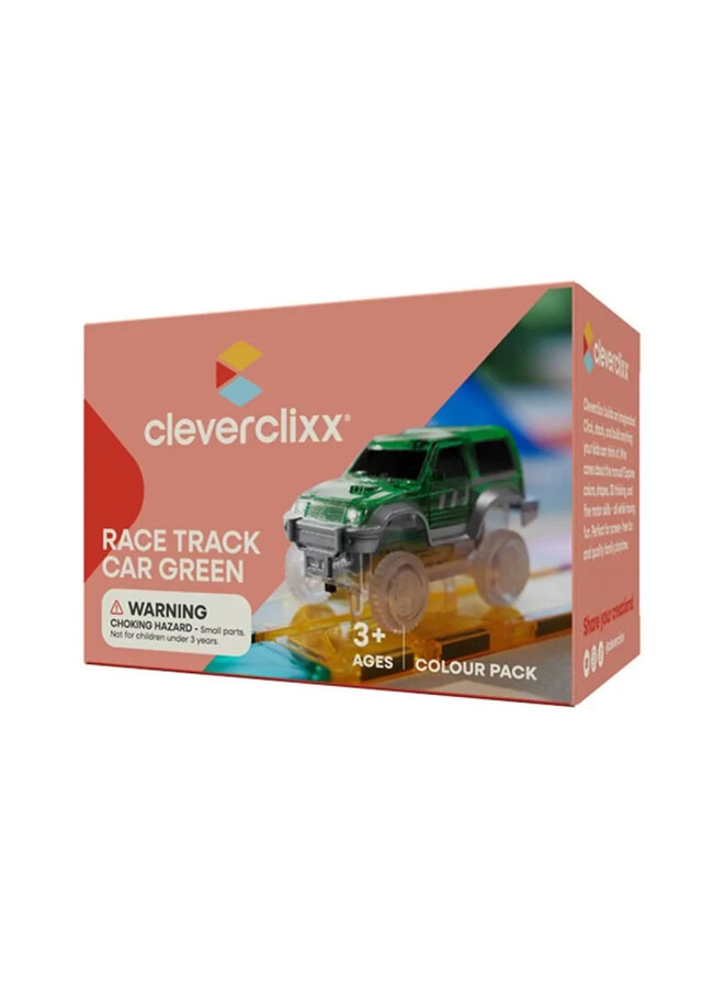 Race track car - Green