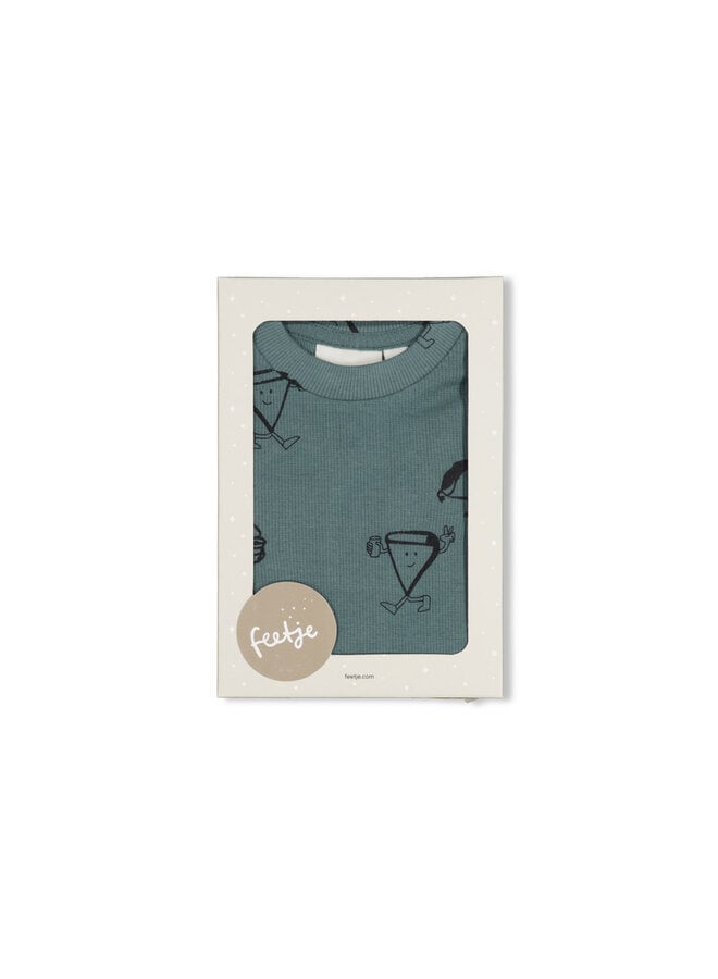 Feetje - Jack snack - Premium sleepwear - Petrol