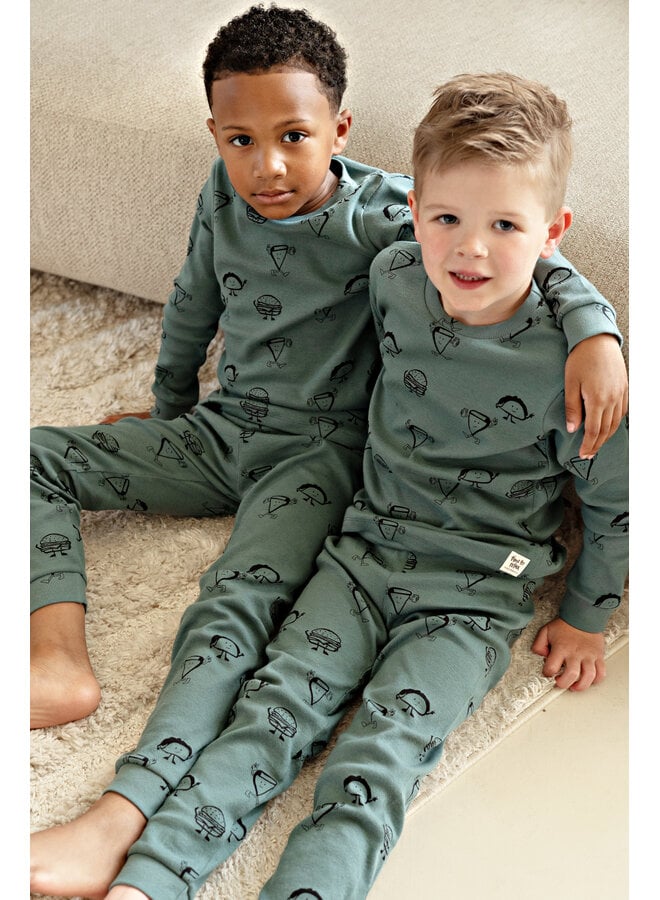 Feetje - Jack snack - Premium sleepwear - Petrol