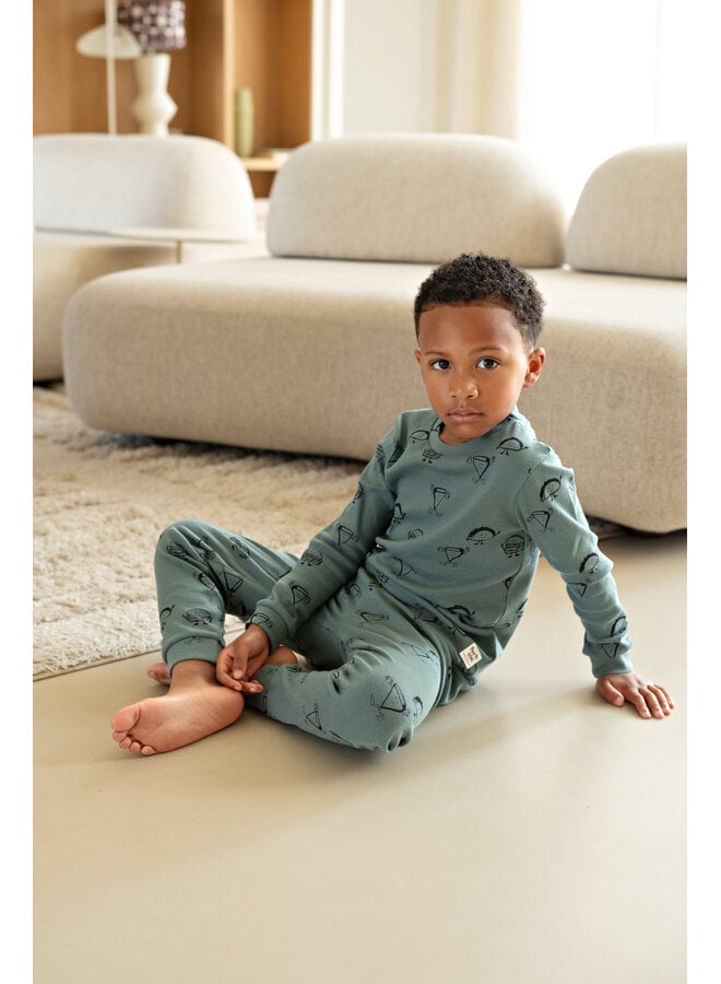 Feetje - Jack snack - Premium sleepwear - Petrol
