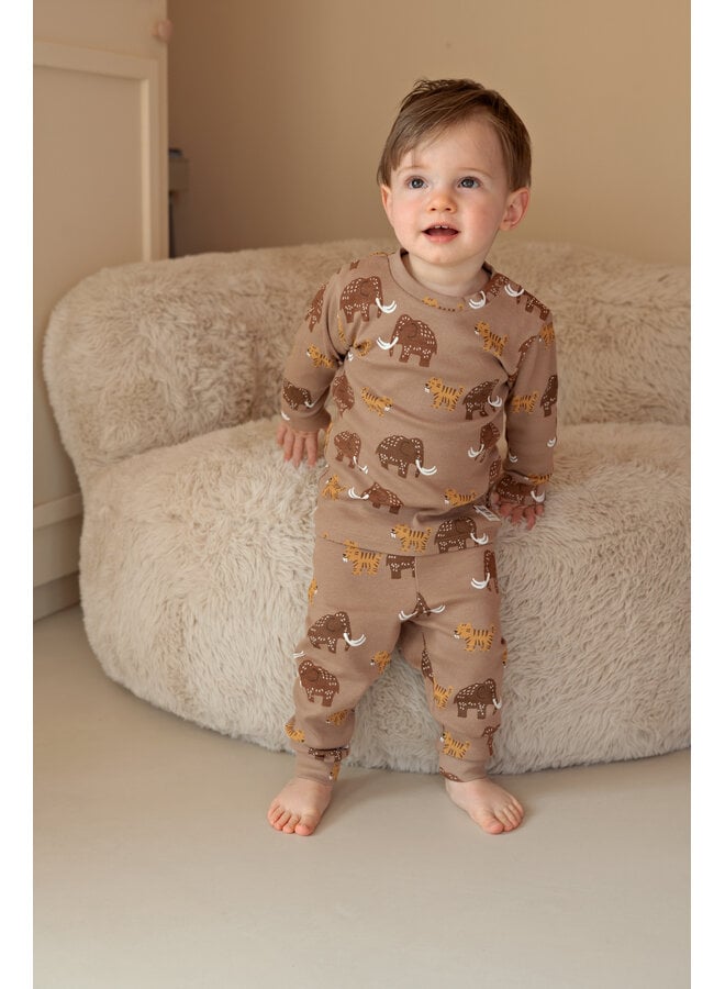 Feetje - Milo mammoth - Premium sleepwear - Taupe