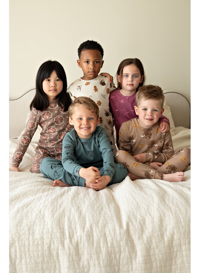 Feetje - Milo mammoth - Premium sleepwear - Taupe