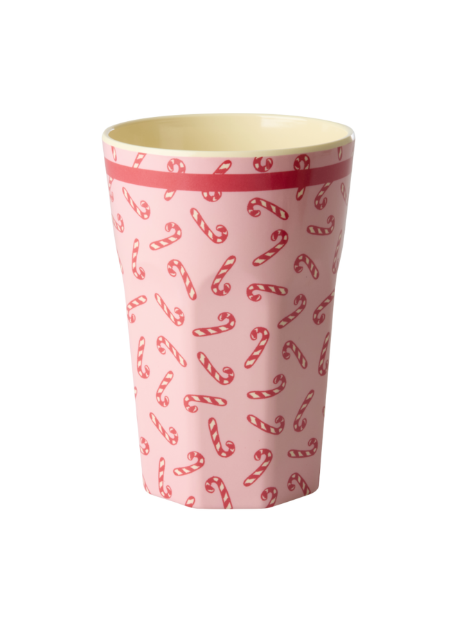rice - Grote melamine beker - Candy cane