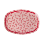 rice - Groot rechthoekig dinerbord - Candy cane