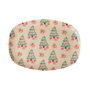 rice - Groot rechthoekig dinerbord - Gifted tree