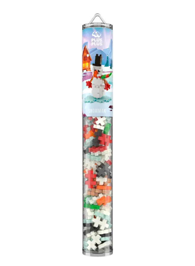 Plus Plus - Tube - Snowman (100 stukjes)