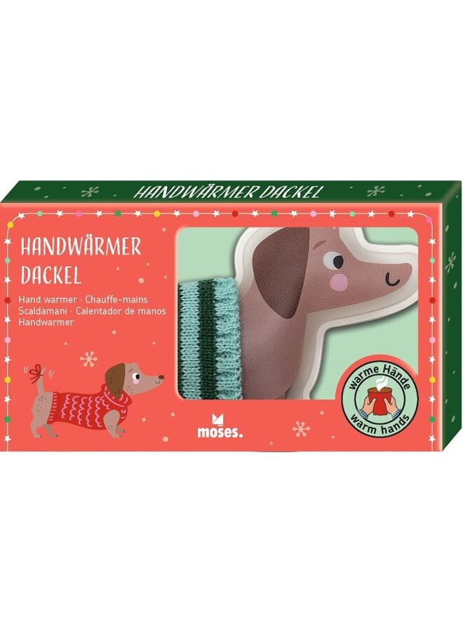 16641 - Handwarmer teckel - Groen