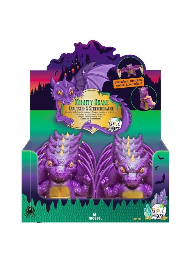 Moses - 38316 - Squishy en stretchy draak