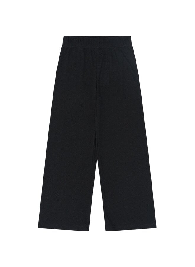 Yvette wide glitter pants - Black beauty