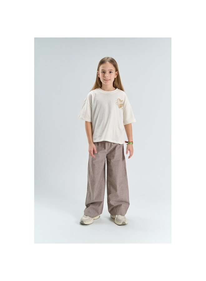 The New - Yabella oversized tee - Gardenia