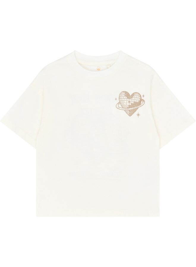 Yabella oversized tee - Gardenia