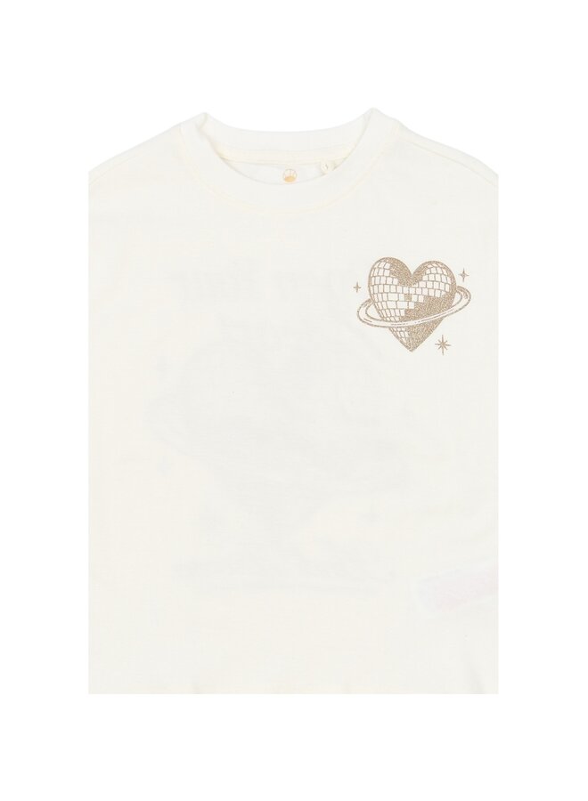 The New - Yabella oversized tee - Gardenia
