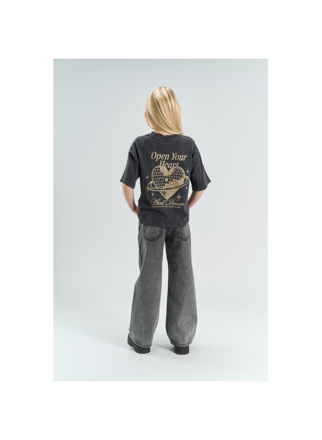 The New - Yabella oversized tee - Black beauty