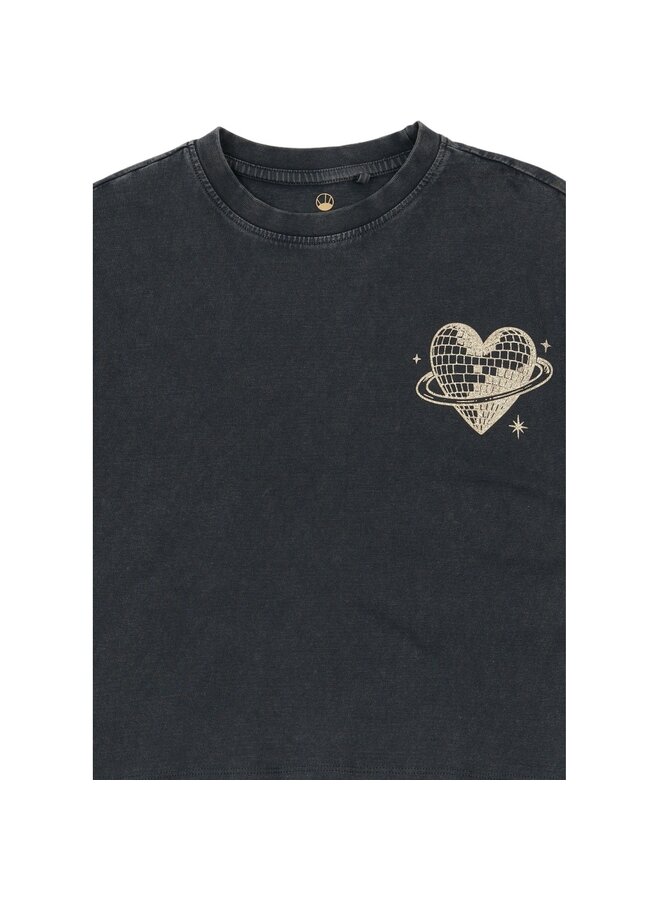 The New - Yabella oversized tee - Black beauty