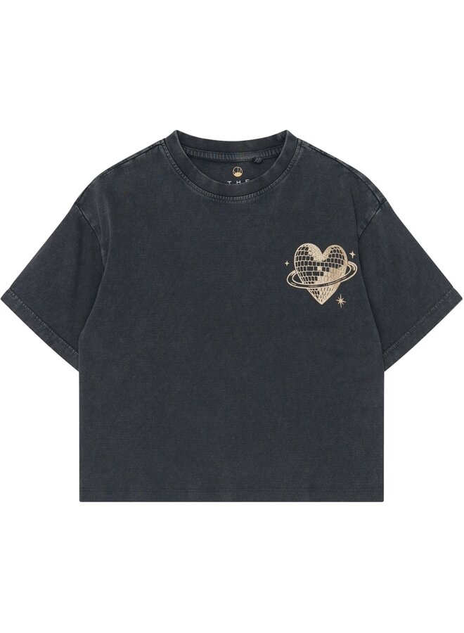 Yabella oversized tee - Black beauty