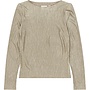 The New - Yeva glitter top - Taupe gray