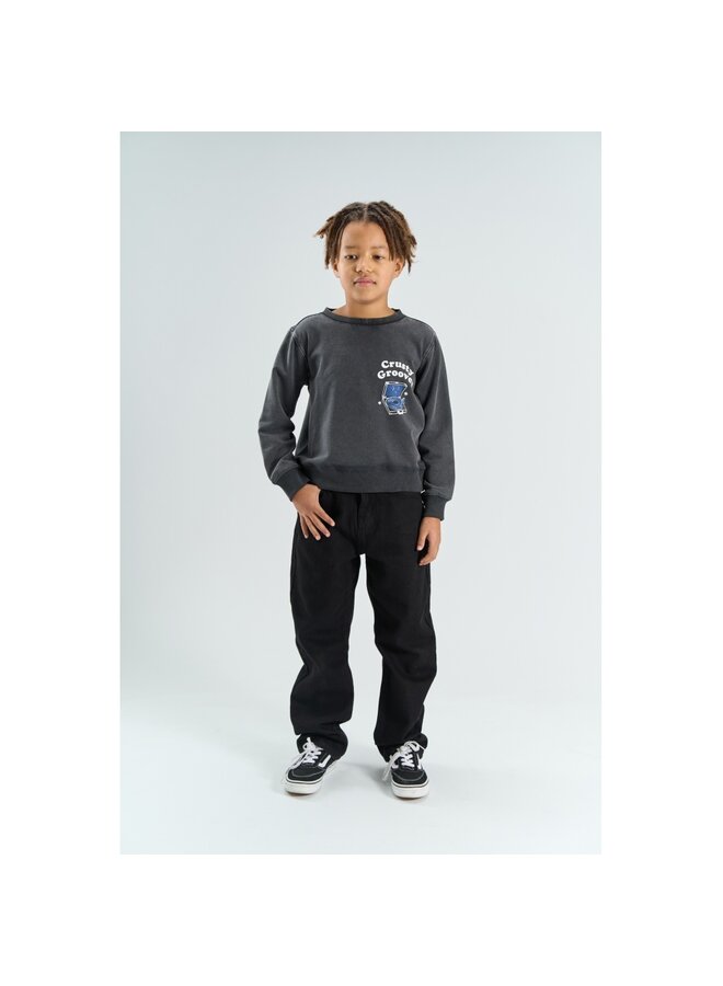 The New - Yvor sweatshirt - Black beauty