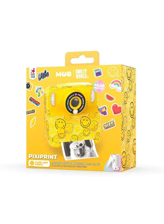 MOB - Pixiprint smiley world - Yellow
