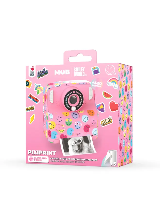 MOB - Pixiprint smiley world - Pink