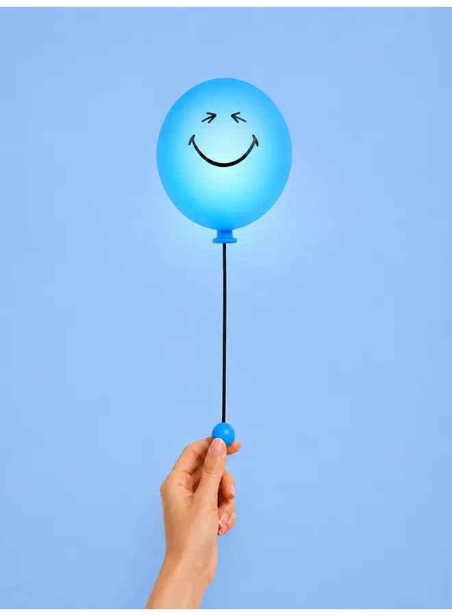 MOB - Bubbly light smiley world - Blue
