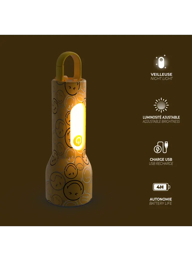 MOB - Glowy smiley world - Yellow