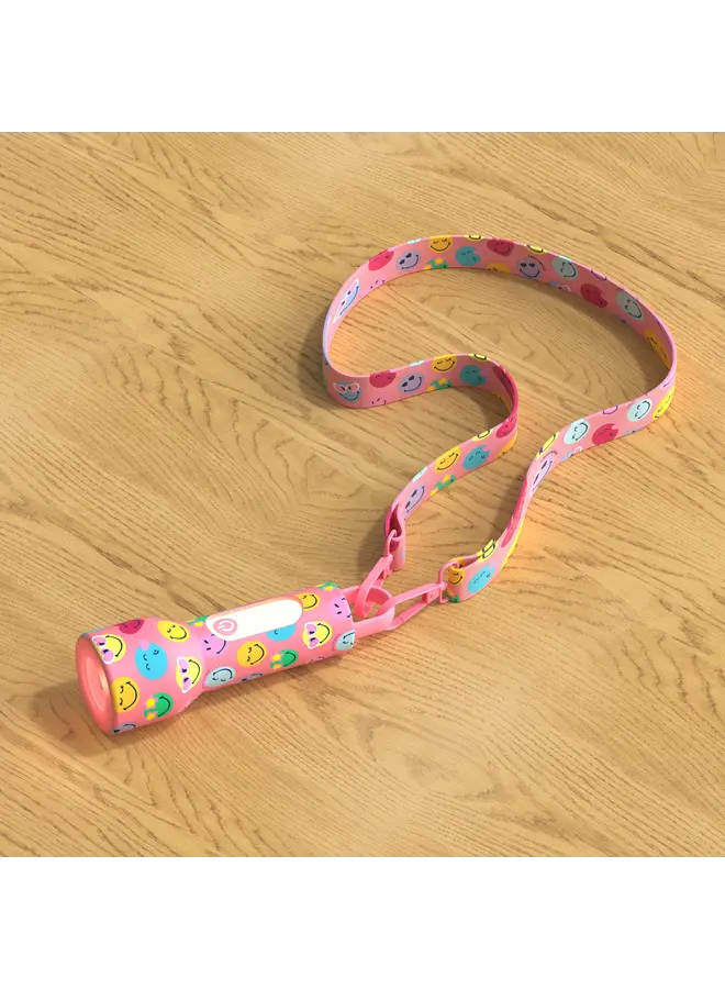 MOB - Glowy smiley world - Pink