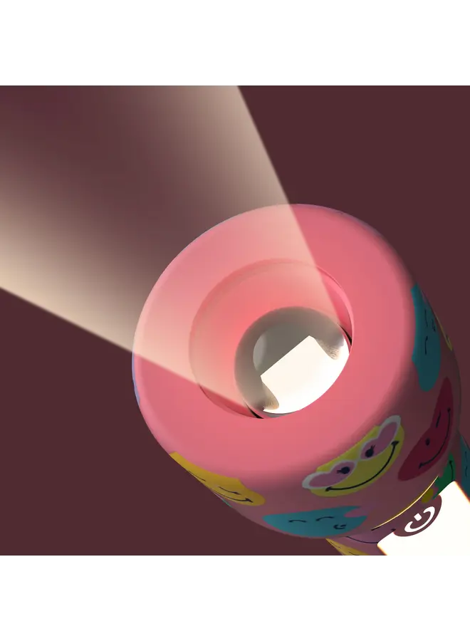 MOB - Glowy smiley world - Pink
