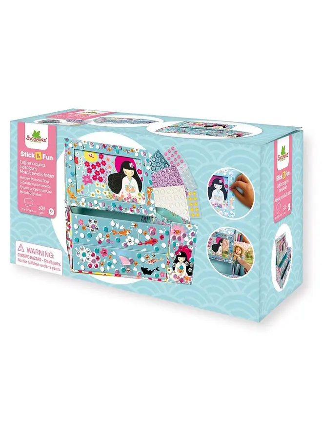 Stick'n fun - 3D mosaics pencil set