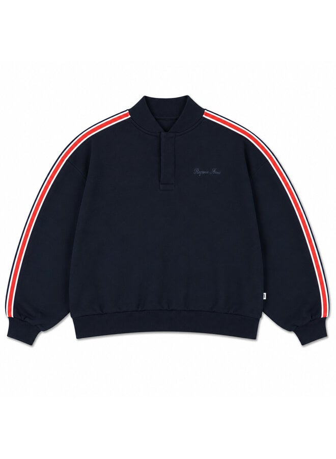 Button front sweater - Blue note