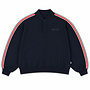 Repose AMS - Button front sweater - Blue note