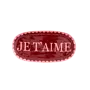 rice - Serveerschaal - Je t'aime