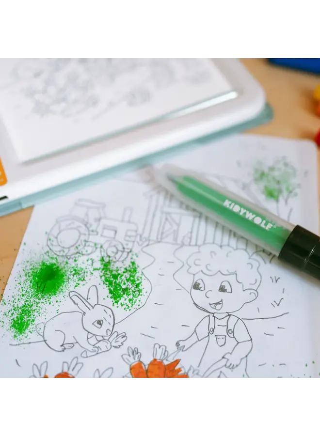 Kidywolf - Kidydraw-pad kit blow pen