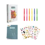 Kidywolf - Kidydraw-pad kit glitterset