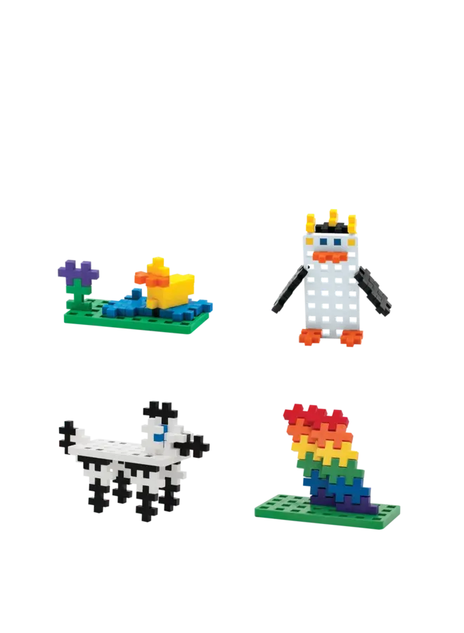 Plus Plus - BIG baseplate duo - Green & White