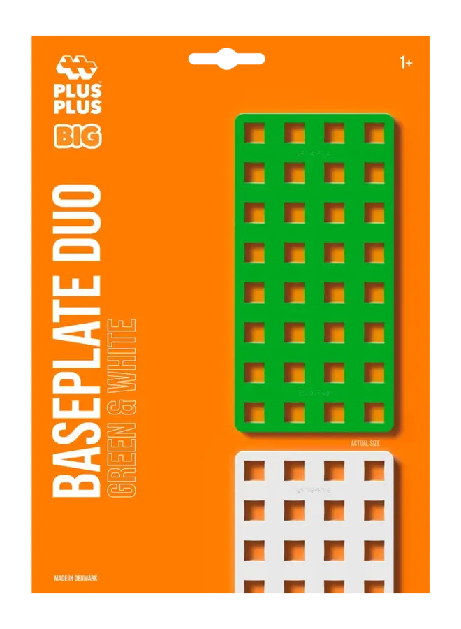 BIG baseplate duo - Green & White