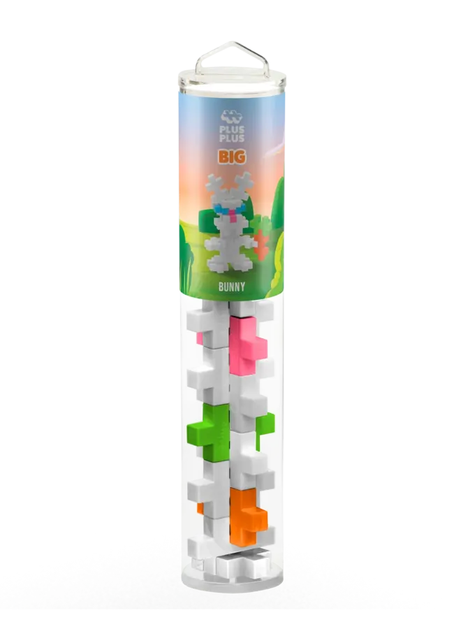 Plus Plus - BIG tube - Rabbit (15 stukjes)