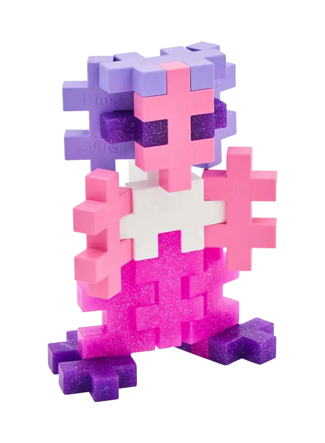 Plus Plus - BIG tube - Glitter (15 stukjes)