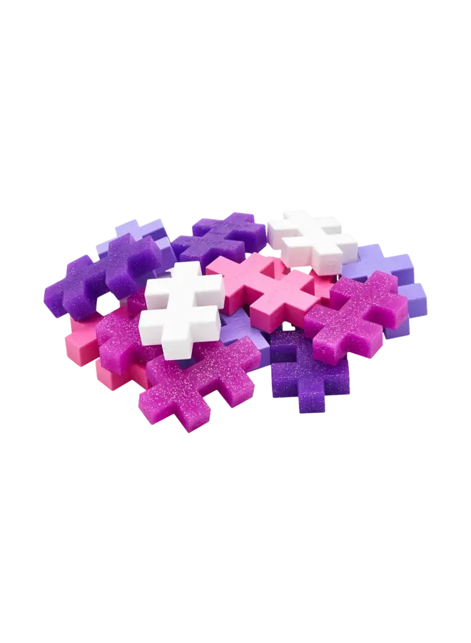 Plus Plus - BIG tube - Glitter (15 stukjes)
