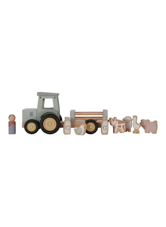 Little Dutch - Tractor met trailer - Little farm