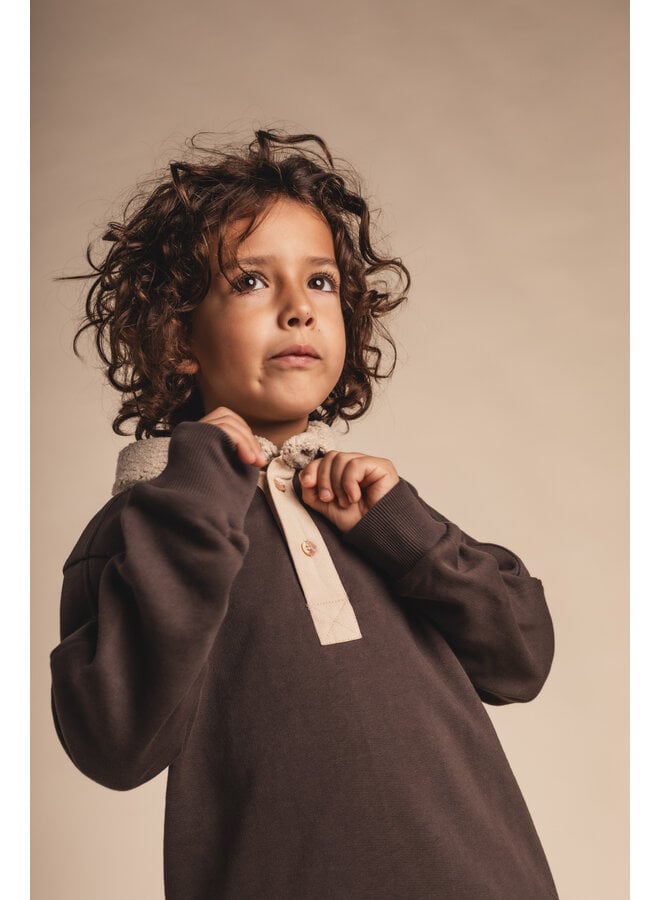 Baje Studio - Nox sweater - Brown dark