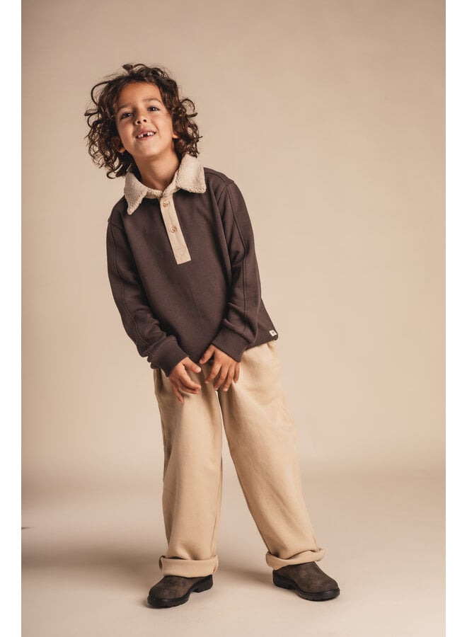 Baje Studio - Nox sweater - Brown dark