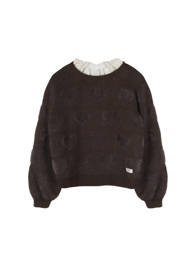 Soho sweater - Brown dark